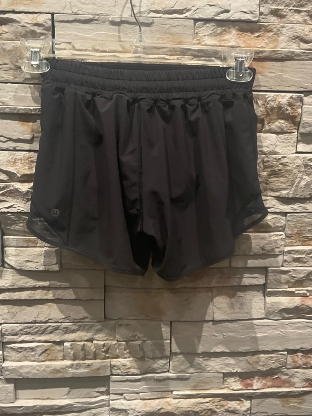 Lululemon Hotty Hot Shorts, Color Black, Size 6